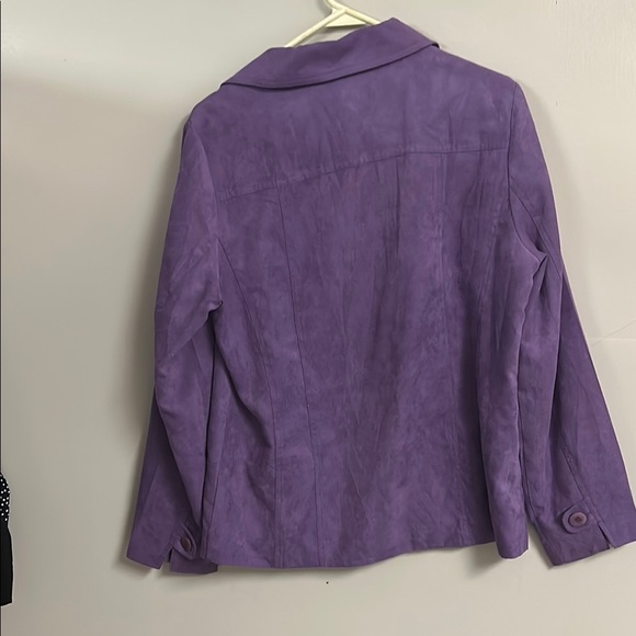 Purple Women's Jacket by Appleseed's - Picture 4 of 4
